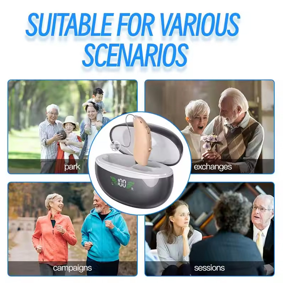 OTC BTE Digital Rechargeable Hearing Aids