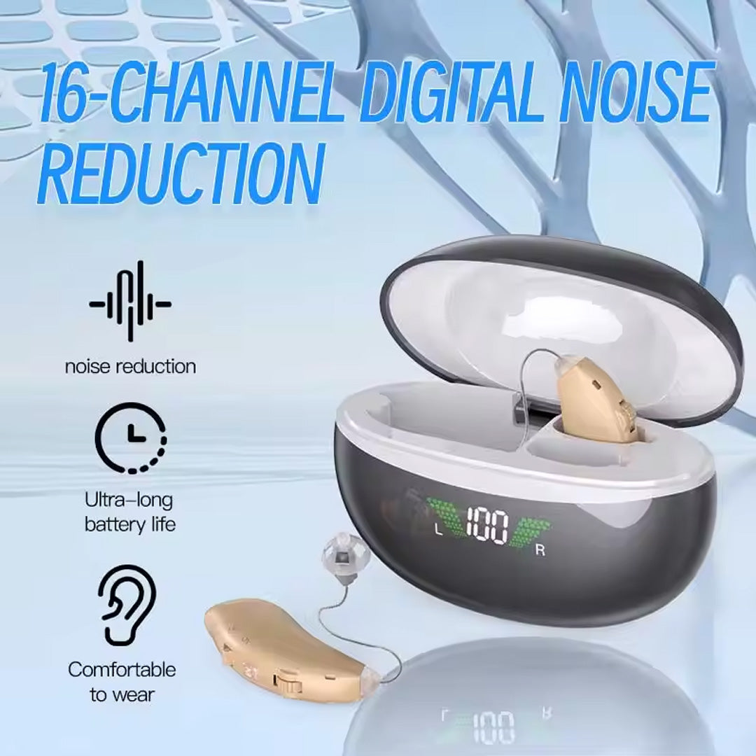 OTC BTE Digital Rechargeable Hearing Aids
