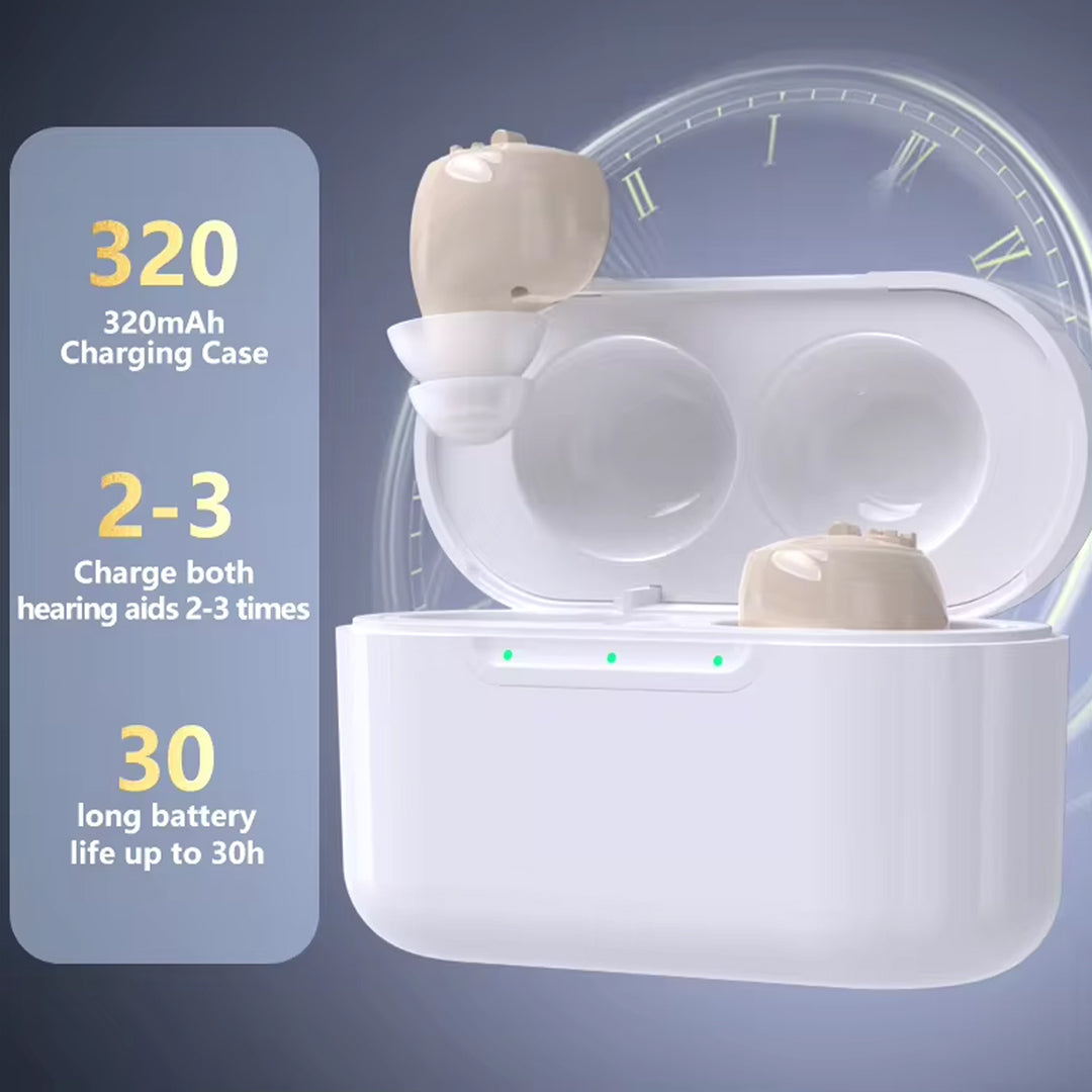 OTC ITE Rechargeable Wireless Hearing Aids