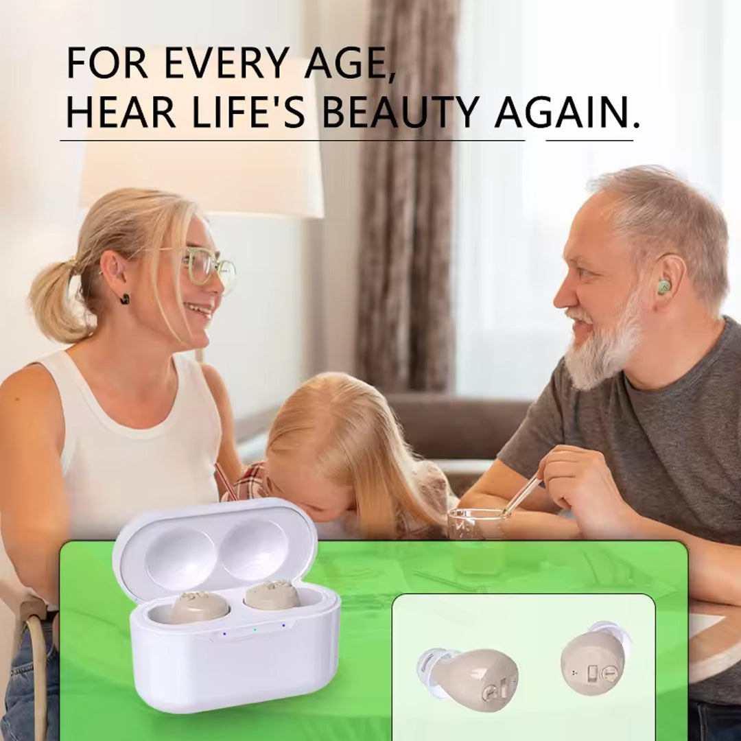 OTC ITE Rechargeable Wireless Hearing Aids